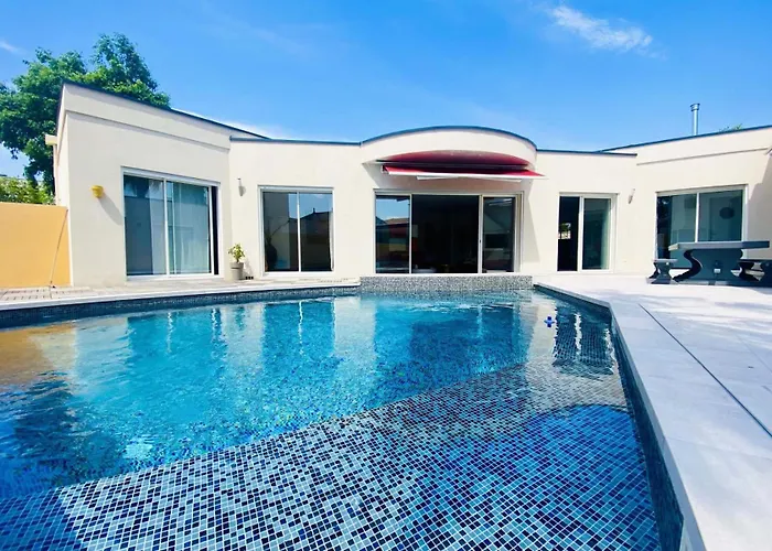 ヴィラ Occitanie - 6 Pers Avec Piscine Quartier Residentiel Mae-4084 *