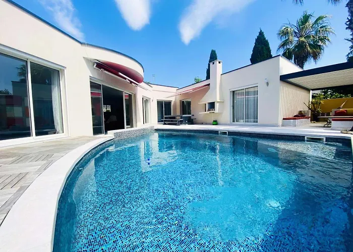 Occitanie - 6 Pers Avec Piscine Quartier Residentiel Mae-4084 *