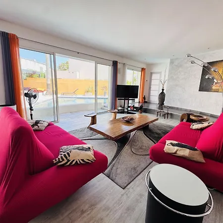 Occitanie - 6 Pers Avec Piscine Quartier Résidentiel Mae-4084 Villa *